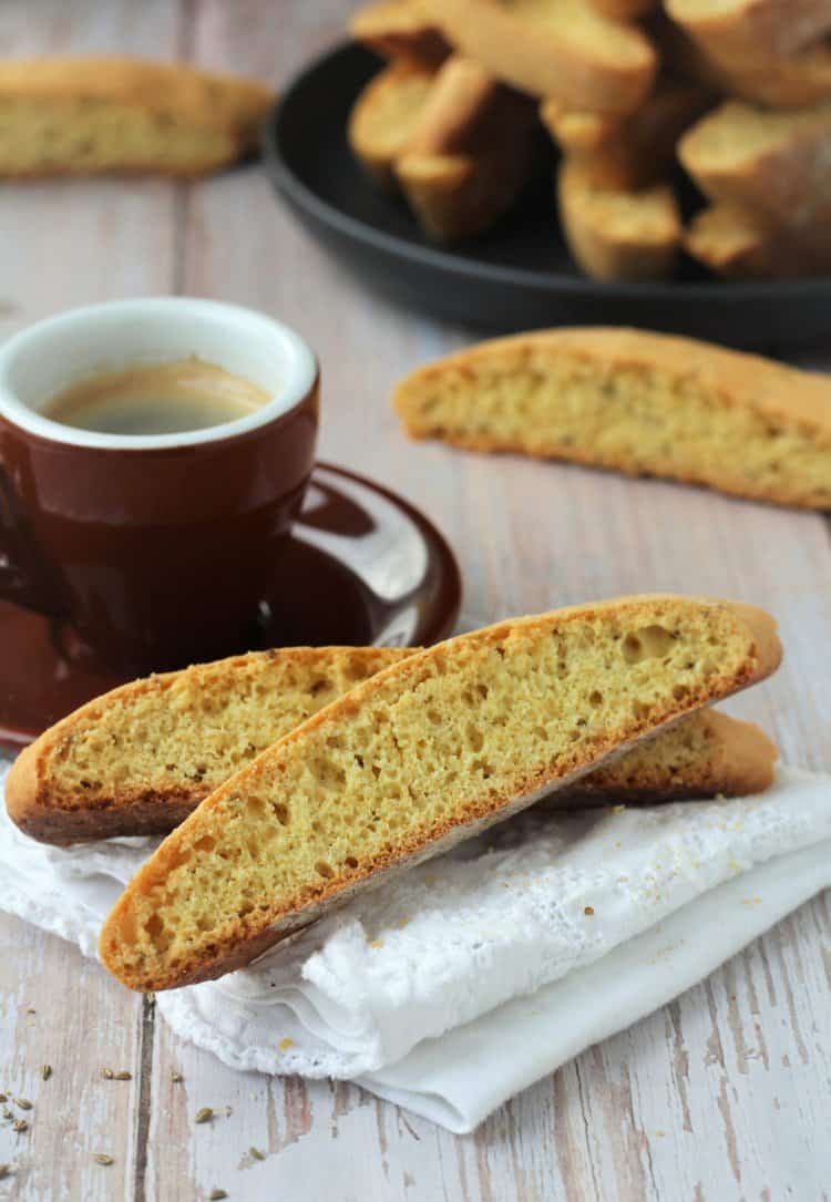 Italian Anise Biscotti - The Clever Carrot